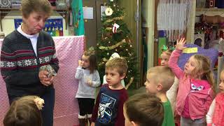 TLC Preschool children donate to Christmas for Kids in Orion