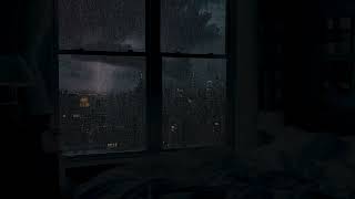 Rain in Deep Silent Room | Escape Reality and Rest in Rainy Evenings Sheltered by Mother’s Love