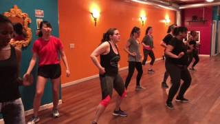 Maya heating it up at Philly Dance Fitness Hip-Hop