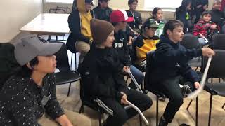 Former NHL Player Jordin Tootoo Presents in Williams Lake