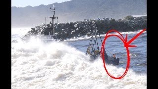 DECKHAND IN DANGER , TUNA COMPETITION ON.