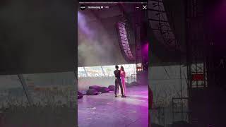 Team Wang Jackson Wang 王嘉尔 잭슨 88 rising set with BiBi IG Story Coachella weekend 1 4.13.24