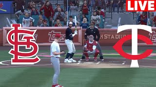🔴LIVE 🔴St Louis Cardinals VS Minnesota Twins (Game2) / MLB Season 2025 / /MLB Envivo/MLB THE SHOW 25