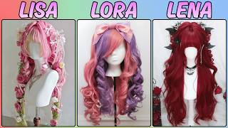 Lisa, Lora or Lena? 💖 Choose Your Aesthetic! | Fun Style Challenge 💅✨ #lisaorlena #trending #fashion