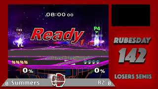 Phoenix (Fox) vs R2 (Marth) - Rubesday 142: Losers Semis
