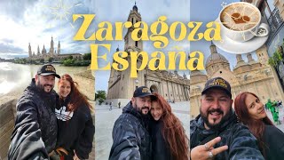 Nuestra Primera Vez en Zaragoza! Descubriendo los Secretos de la Ciudad | Vlog de Aventuras 🇪🇸