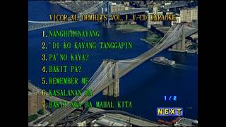 Vicor Music XL OPM Hits, Volume 1 Songlist