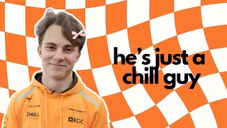 Oscar Piastri being a POLITE CAT (PART 2) for 3 minutes straight