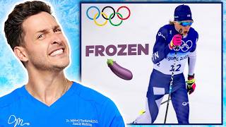 Doctor Reacts To Winter Olympics Injuries
