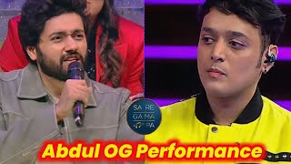 Abdul New Episode of Saregamapa Today Episode Performance || Saregamapa Today Episode 2023