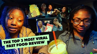 I FINALLY Tried the 3 MOST VIRAL Fast Foods!