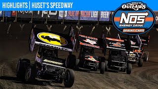 World of Outlaws NOS Energy Drink Sprint Cars | Huset’s Speedway | August 31, 2025 | HIGHLIGHTS