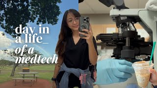 EP1: a day in my life as a medtech 👩🏽‍🔬🔬 daily routines, lab tour (?)