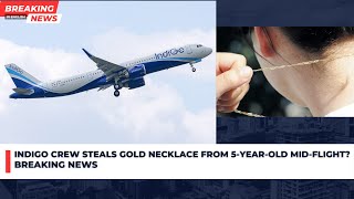 Breaking News: Kid’s Gold Necklace VANISHES on IndiGo Flight! | Shocking Mid-Air Crime
