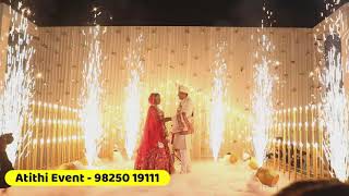 Candle Jaymala | Varmala | Bridegroom Varmala | Best Varmala | Atithi Event | 98250 19111
