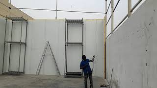 #coldroom_uae #coldstore_ajman #coldstore Starting work to install a new cold room by Thiqa team