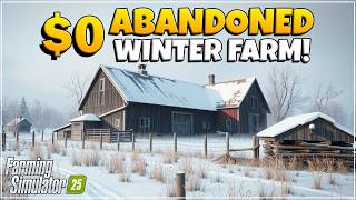 SPENDING 100 DAYS ON AN ABANDONED FARM IN THE SNOW!
