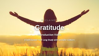 Introduction Video to Gratitude