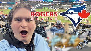 Cotton Candy WHAT?!? Stadium Vlog #39- Toronto Blue Jays | Rogers Centre
