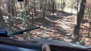 Corey Levert descends a hill at Sicily Island Offroad Park