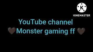 ope red number one tap# Monster gaming ff