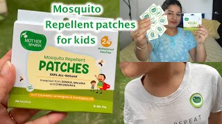 Mosquito repellent patches for kids, how to use?