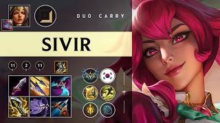 Sivir ADC vs Varus - KR Challenger Patch 26.06