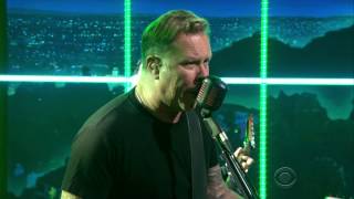 Metallica - Craig Ferguson 2014 11 19