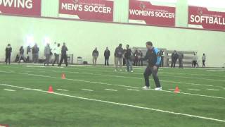 Marcus Smith Louisville Pro Day Drills - Raw Footage