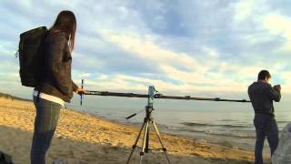 Feather Camera Crane Setup Timelapse
