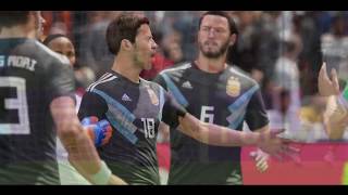 England vs Argentina Football Match