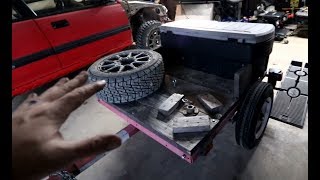 Rallycross Trailer! Harbor Freight Special