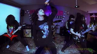 Necrovision - "Flesh Hoarder" (Live at Pink Zeppelin Books & Records)