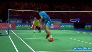 Lee Chong Wei SUPER SMASH, Lightning SPEED ( With Jump Smashes )