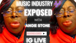 AngieStone: EXP0SEZ Music Industry IG Live B4 F@tal Car Wreck @TheRealAngieStone