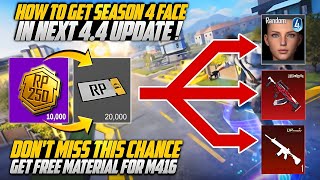 😱 Free Upgraded Gun Skin And Free Materials For New Gun | Season Face Coming In Next Season | PUBGM