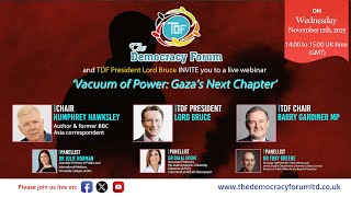 Promo - ‘Vacuum of Power: Gaza’s Next Chapter’