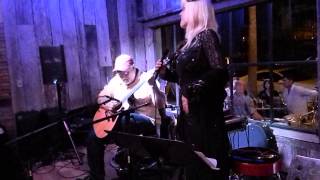 Rebecca Bird with George Worthmore at the Blue Rooster Sarasota April 29th 2013