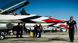 USAF Thunderbirds launch for America Strong Flyover PENSACOLA • UNITED STATES