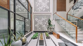 Courtyard House Design By Cubism Architects #courtyarddesign #courtyardhouse