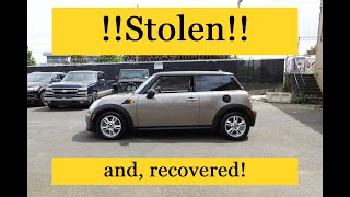 My mini was stolen (And recovered)!