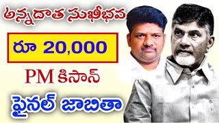 annadata sukhibhava 2025 latest update||pm kisan 20th installment