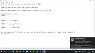 PL SQL Live Training demo day 02