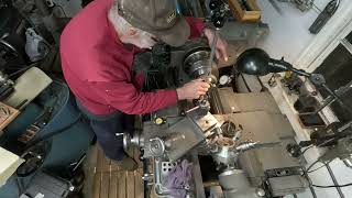 Close tolerance machining on an 84yr old Axelson engine lathe. https://paypal.me/DonDyar