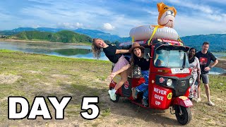 RACING ACROSS AN ENTIRE COUNTRY IN A TUKTUK 🛺  Day 5