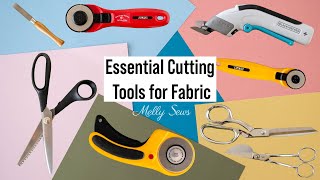 My essential tools for perfect fabric cutting