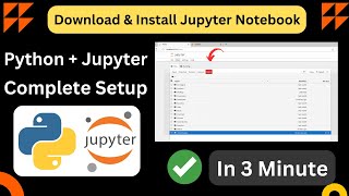 How to download and install Jupyter Notebook for Windows 10 | Explained Configuration | Python |