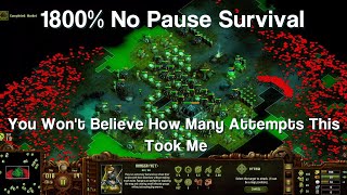 1800% No Pause Double The Zombies Double The Fun! Run 7 of September 2024