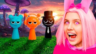 SPRUNKI CAPTURED ALINA IN REAL LIFE 😱