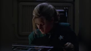Star Trek Voyager: Ensign Samantha Wildman (w/ The Doctor & Tuvok) (via Looper)